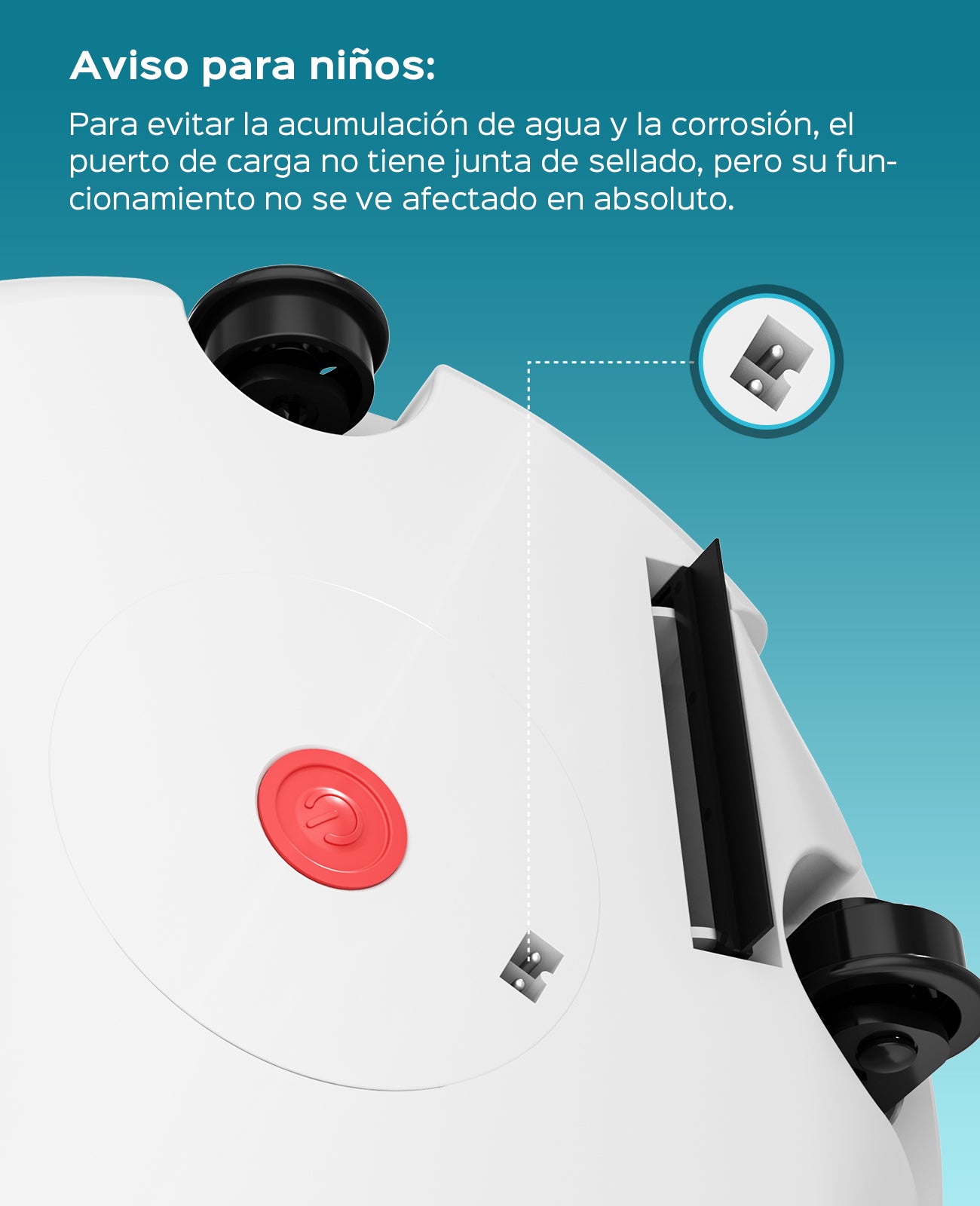 WINNY POOL CLEANER Winny 200 Limpiafondos Piscina, Inalámbrico Robot Limpiafondos Piscina, 75Min Autonomía, Piscinas Desmontables 60m², Doble Filtración,Estacionamiento Auto(Transparente Azul)