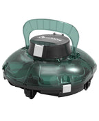 WINNY POOL CLEANER Winny 200 Limpiafondos Piscina, Inalámbrico Robot Limpiafondos Piscina, 75Min Autonomía, Piscinas Desmontables 60m², Doble Filtración,Estacionamiento Auto(Transparente Verde Blanco)（副本）
