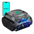 WYBOT C2 Vision Robot Piscine avec caméra AI et Batterie de 190min, 210m² Aspirateur Piscine sans Fil, Double Filtre, 8 Modes, Nettoyage Fond/Parois/Ligne d'Eau,(2026Upgrade)VertOmbreLune