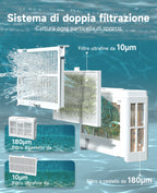 WYBOT C2 Robot Piscine Pareti e Fondo, Senza Fili per Piscine Interrate 150㎡, Doppia Filtrazione, 3 Motori, Aspirazione Potente, Pulizia Pareti & Linea d'Acqua, 180 Min, App(Verde nero scuro-Grigio)