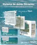 WYBOT C2 Limpiafondos Piscina Robot Inalámbrico, 3 Motores, Doble Filtración, Limpieza Paredes y Línea de Agua, Autonomía 180 Min, para Piscinas Enterradas Hasta 150㎡, App(Verde negro oscuro-Verde)