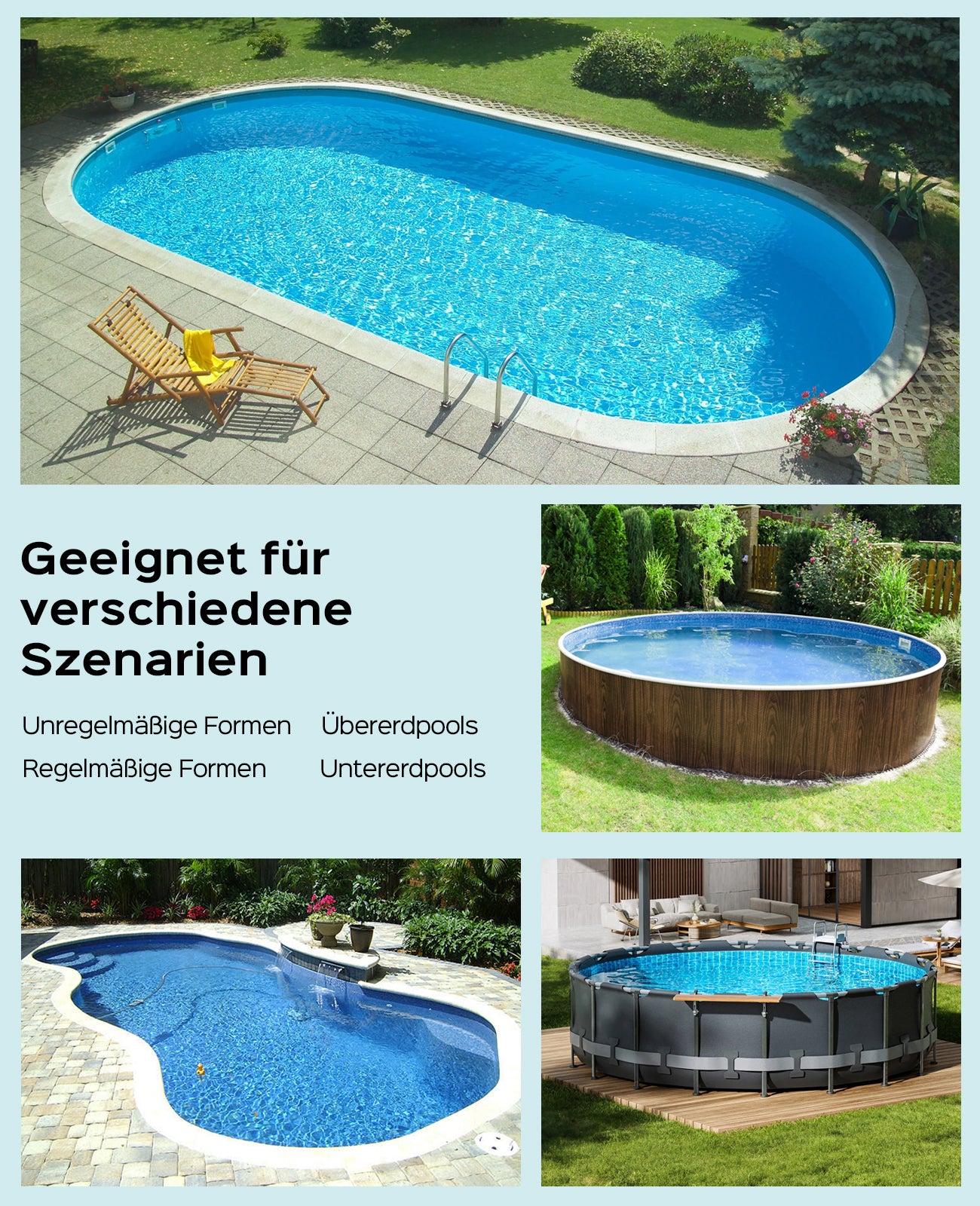 WYBOT Osprey 200 MAX Poolroboter Akku Kabellos Poolsauger Roboter,Poolreiniger 100 Mins Automatische Parken mit Dual-Antriebsmotoren für Flachem Boden Aufstellpools bis 80 m²(Dunkelgrau)