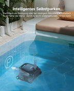 WYBOT OS600 Poolroboter Akku Für Wand Und Boden, Kabelloser Poolroboter Mit 120 Min Laufzeit, Intelligente Navigation, Auto-Park Für Inground- Und Aufstellpools,Schwarzgrün