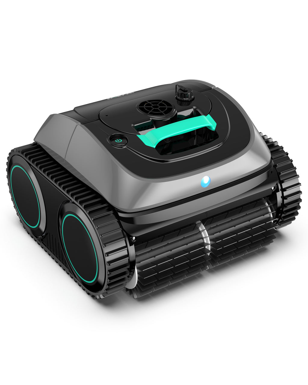 WYBOT C1-Plus Robot Piscina Pareti e Fondo, per Piscine interrate & Fuori Terra, 160min autonomia, Pulizia 4-in-1 (160m²), Navigazione Smart & App, Verde Grigio