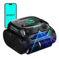 WYBOT C2 Vision Plus Robot de Piscina sin Cable con cámara IA, Robot batería Paredes y Fondo: Potente succión, Doble Filtro, 8 Modos, para Piscinas enterradas 210 m² – Verde Medianoche