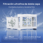 WYBOT C2 Vision Plus Robot de Piscina sin Cable con cámara IA, Robot batería Paredes y Fondo: Potente succión, Doble Filtro, 8 Modos, para Piscinas enterradas 210 m² – Verde Medianoche